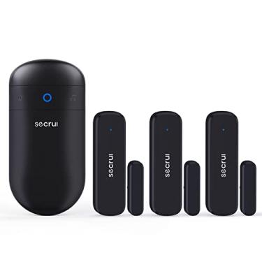 Imagem de Sino de porta, campainha de sensor de porta para abertura de porta – campainha de porta com alcance operacional de 152 metros 52 indicadores LED de 110 dB – Sino de alerta de entrada para