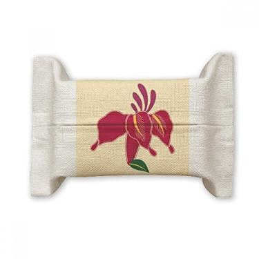 Imagem de Linda capa de papel para lenços faciais, cultura japonesa, bolsa de linho de algodão