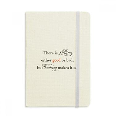 Imagem de Caderno "There Is Nothing Good Or Bad com capa dura de tecido oficial