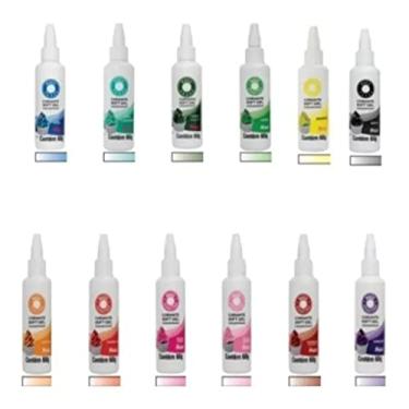 Imagem de Chicky Formas Kit de Corantes em Gel 12 Cores (Hiper Concentrado Em Gel) 60g cada