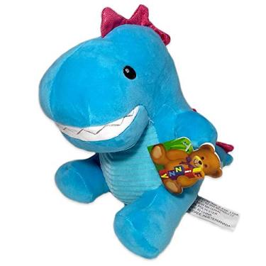 Imagem de Lindo Dinossauro de Pelucia Fizzy Toys Tiranossauro