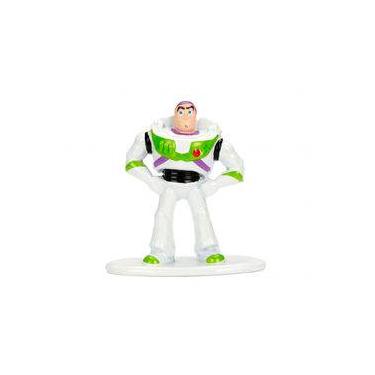 Figura Colecionável - 4 Cm - Metals Nano Figures - Disney - Pixar - Buzz Lightyear - Dtc