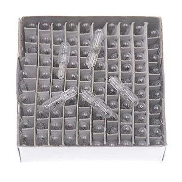 Imagem de Bothyi 100 pçs lâmpadas de painel estilo de carro 12V 1.2W lâmpada de painel de instrumentos do carro luz de freio lâmpada de vidro T5