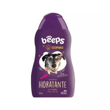 Imagem de Shampoo Hidratante Beeps Estopinha Cães E Gatos Pet Society - 480ml