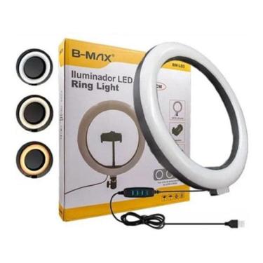 Imagem de Iluminador Ring Light Led 10 Polg 23Cm B-Max Bm-L03