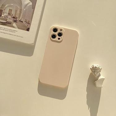 Imagem de Capa de telefone de silicone macio fosco para iPhone 14 13 12 11 Pro Max Mini XS X XR 7 8 Plus SE2022 Proteção total da lente Capa à prova de choque, Branco antigo, Para 8 Plus 7 Plus