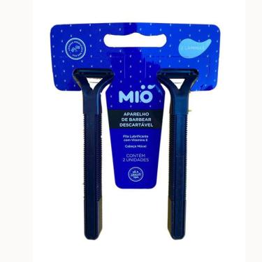 Imagem de Aparelho de Barbear Descartável Mió 2 Lâminas com 2 Unidades
