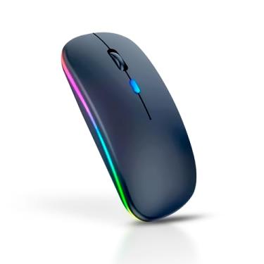 Imagem de Mouse Sem Fio Wireless – Design Ergonômico - Silencioso