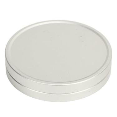 Imagem de Tampa de lente para câmera Fuji Instax Mini EVO, capa protetora de lente de liga de alumínio para Instax Mini EVO com bolsa de armazenamento, prata