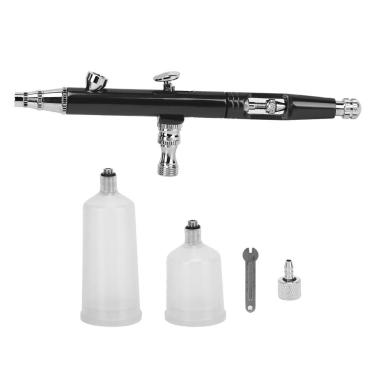 Imagem de QANYEGN Pistolas De Pintura, Regulador De Ar, Pistolas De Pintura Automotiva, Adequadas Para Móveis, Armários, Cercas(Preto)