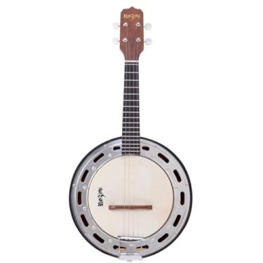 Imagem de Banjo Rozini Elétrico 4 Cordas Estudante Imbuia Rj09