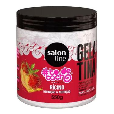 Imagem de SalonLine Gelatina Óleo de Rícino #todecacho Defin. e Nutri - 550ml