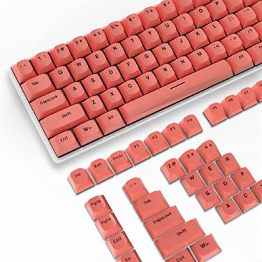 Imagem de Conjunto de teclas PBT personalizadas com 117 teclas, perfil OEM para 61/68/87/98/100/104Key Compact TKL 60% ou tamanho completo Cherry MX Gateron Kailh Outemu Cross Type Switch US Layout Teclado