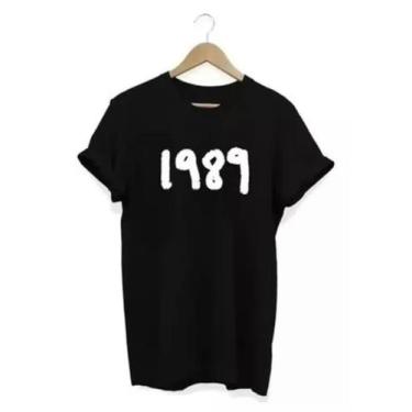 Imagem de Camisa Masculina Com Estampa 1989 Taylor Swift Camisa 100% Algodão - S