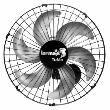 Imagem de Kit C/2 Ventilador de Parede Lorensid Tufão 50cm Bivolt