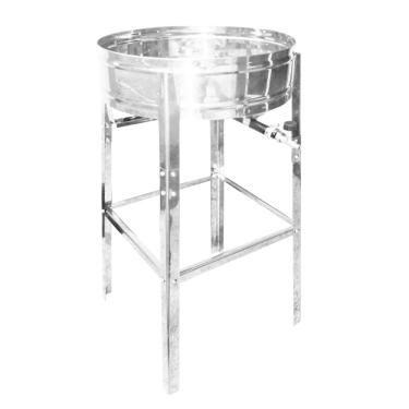 Imagem de Fritadeira Pasteleiro Alta Pressão Grande Inox Com Mangueira