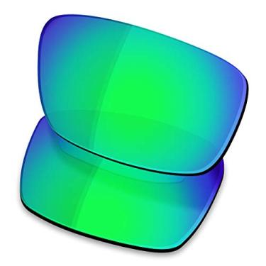 Imagem de OSharp Lentes de substituição de desempenho para óculos de sol Oakley Gascan OO9014 - Verde Jade