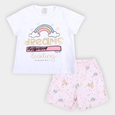 Imagem de Pijama Infantil Curto Pingo Lele Dreams Feminino-Feminino