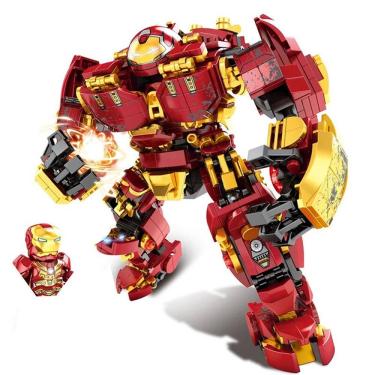 Imagem de Bloco De Montagem Hulk Buster 650 pçs Super Heróis
