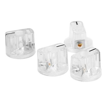 Imagem de 4 Pçs Efeito Pedal Botão Efeito Interruptor Botão Botão de Guitarra, Efeito Pedal Botão de Controle Footswitches & Controladores