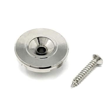 Imagem de Vintage Forge Árvore guia retentor de cordas redondas de níquel alto para guitarra baixo Fender Precision Jazz Style e outros com parafuso BSR10-NKL