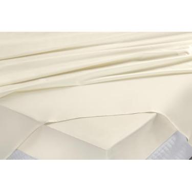 Imagem de Lençol CASAL Algodão Sem Elastico 200 FIOS Lençol de cima (PALHA, LENÇOL CASAL SEM ELASTICO)