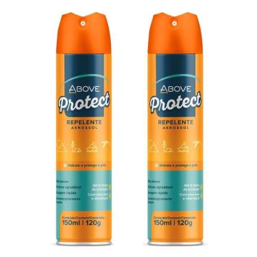 Imagem de Kit 2 Repelente Spray Protect Above Secagem Rápida 150Ml