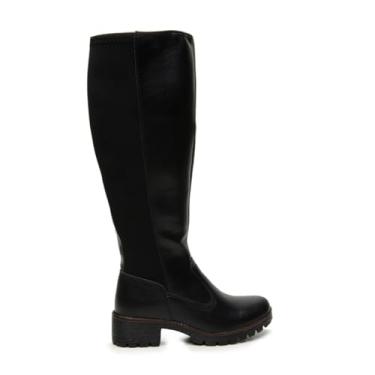Imagem de Bota Feminina Br2 Lady Montaria Country Rodeio Com Cano Alto (Preto, BR, Adulto, Numérico, 38)