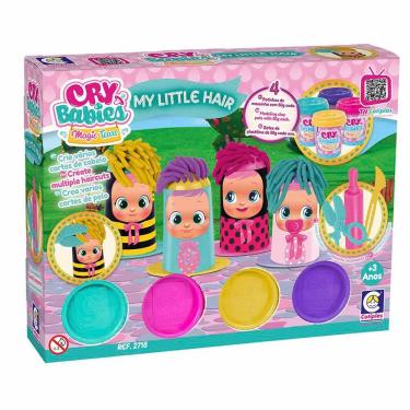 Imagem de Massinha de Modelar - Cry Babies - My Little Hair - Cotiplás