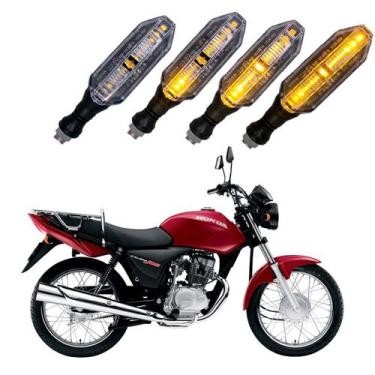 Imagem de Kit 4 Setas Sequenciais Pisca de Led Modelo P26S CG 150 TITAN KS 2016 
