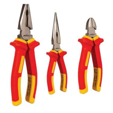 Imagem de Kit de Alicates Isolados Universal 8", Bico 8", Corte Diagonal 6" 1000