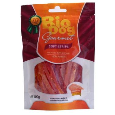 Imagem de Biscoito Bio Dog para Cães Gourmet Soft Strips - 100g - Biodog