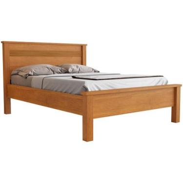 Imagem de Cama de Casal Conquista Móveis Barcelona Cinamomo