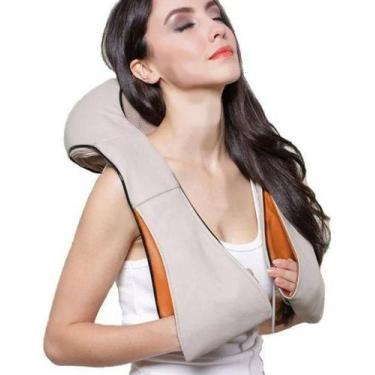 Imagem de Colete Massageador Aquecimento Shiatsu Pescoço Ombro Pés - Bc Bora Col