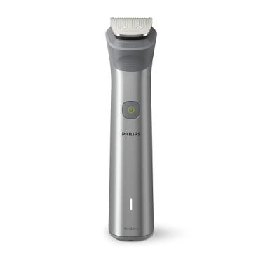 Imagem de Philips Aparador de Pelos Multigroom 12 em 1 para Rosto, Corpo e Cabelos, Tecnologia BeardSense, 100% à Prova d´água, Bivolt – MG5950/15