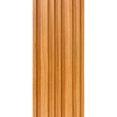 Imagem de Painel Ripado Cor: Freijó de uso Interno em WPC Double 2,90m x 18cm (0