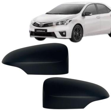 Imagem de Par Capa Retrovisor Toyota Corolla 2014 2015 A 2017 C/ Pisca - Blawer