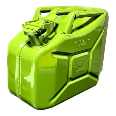 Imagem de Galão de Combustível Metal Reservatório p/ Transporte 10 litros - Gaso