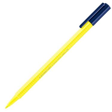 Imagem de Caneta Triplus Color 323 Staedtler Escolha a Cor, 323-101 AMARELO NEON