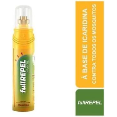 Imagem de Spray repelente Fullrepel para crianças 100 ml com icaridina 10 horas