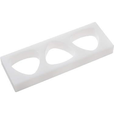 Imagem de TIKUSAN Molde Onigiri Musubi Maker prensa de bola de arroz japonês Onigiri Bandeja de molde livre de BPA Feito no Japão Estilo Kanto (grande, 3 moldes)