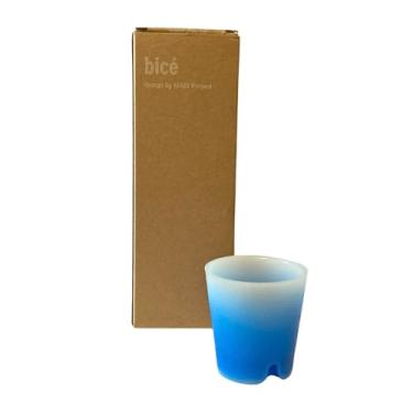 Imagem de bicé Copo de plástico BicèIce shot, mudando de cor abaixo de 16° Celsius (16.0 °C), copos pequenos 100% recicláveis, ideal para festas infantis na piscina, lavável na lava-louças, feito na Itália,