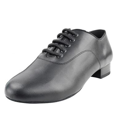 Imagem de Very Fine Coleção de sapatos de dança masculinos Perseus Lyon Bachata Social Salsa Tango, Perseus preto, 39