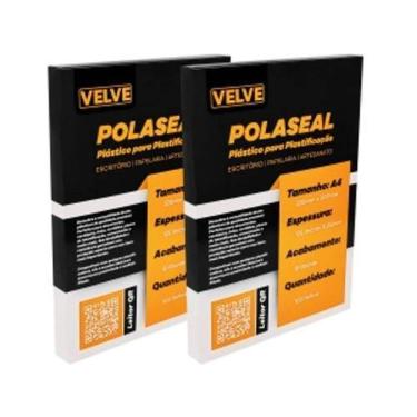 Imagem de Plástico Plastificação A4 Polaseal 200 Folhas Velve