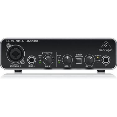 Imagem de Interface de audio behringer umc22