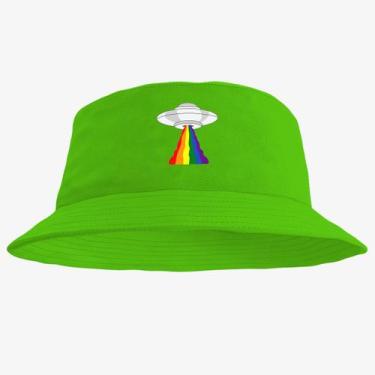 Imagem de Chapéu Bucket Hat Estampado Nave ET - MP Moda Masculina, Único, Verde