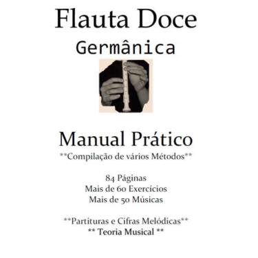 Imagem de Caderno de estudo para Flauta Doce Germânica - Academia de Música