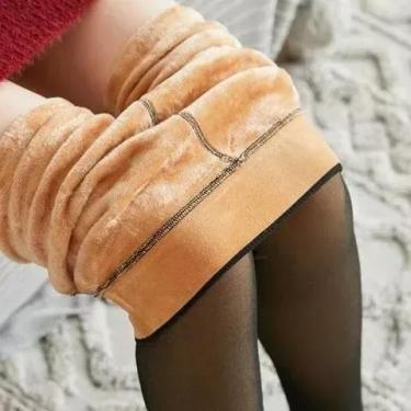 Imagem de Meia Calça Forrada Translucida Peluciada Para O Frio - Fanáticos Por C