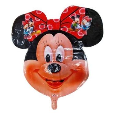 Imagem de Kit De 10 Balões Da Minnie Mouse - Romã Atacado, Vermelho