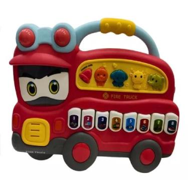 Imagem de Mini Bombeiro Tecladinho Musical Baby - BBR Toys R3427